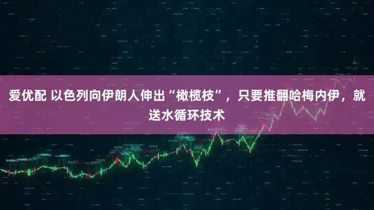 爱优配 以色列向伊朗人伸出“橄榄枝”，只要推翻哈梅内伊，就送水循环技术